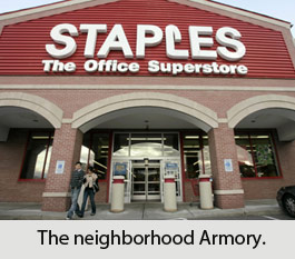 staples