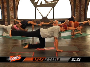 DDPYOGA demo - STRENGTH BUILDER workout from DDP Yoga 