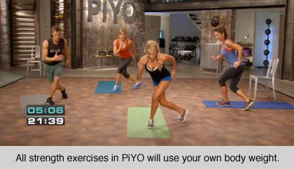 Piyo lower online body