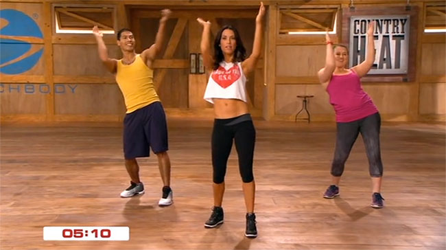 country heat exercise video