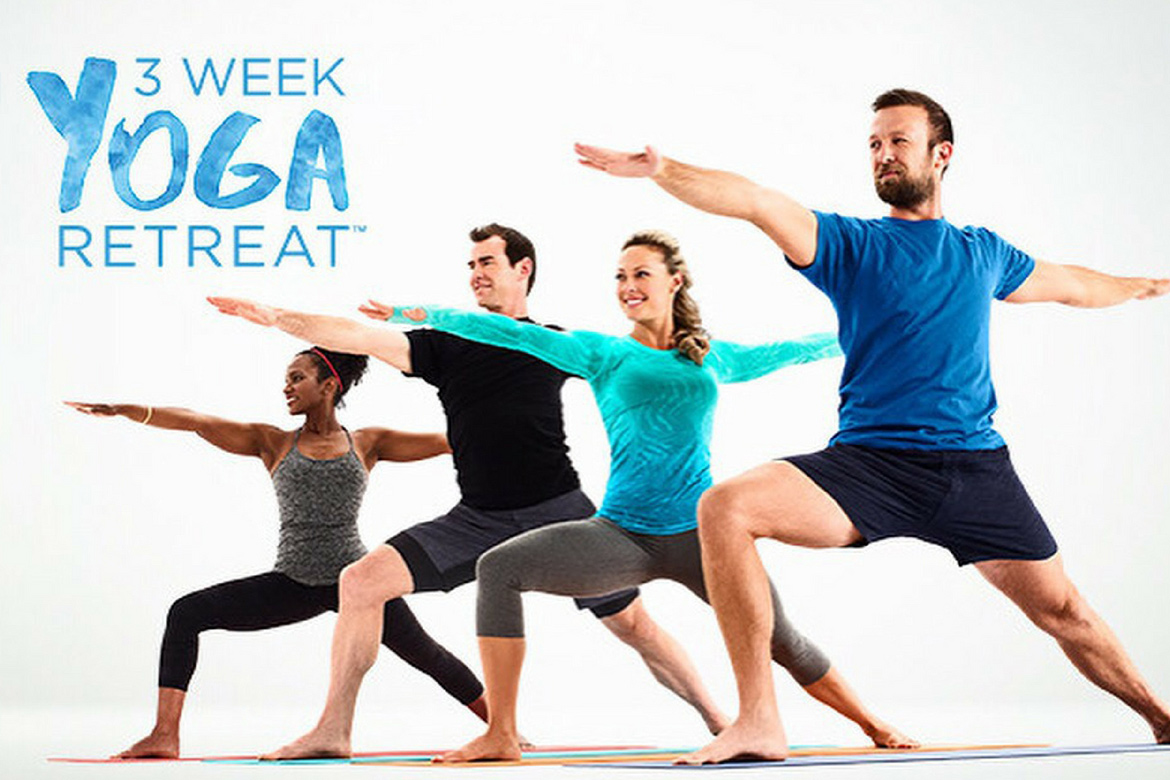 3 week yoga retreat commercial spokes person